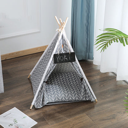 Washable Canvas Dog Tent Kennel
