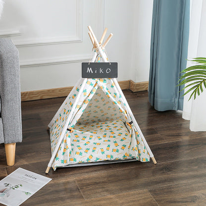 Washable Canvas Dog Tent Kennel