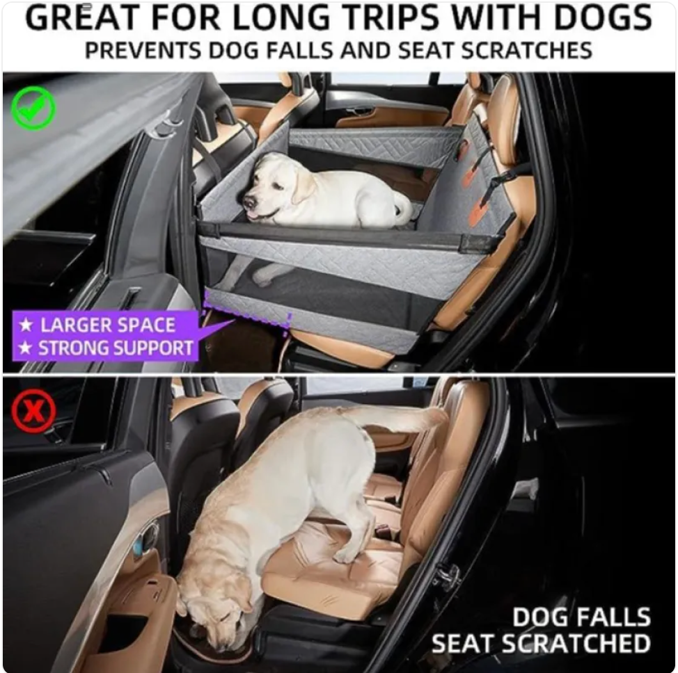 Waterproof Dog Car Travel Bed