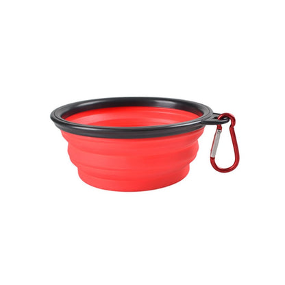 Collapsible Silicone Travel Dog Bowl