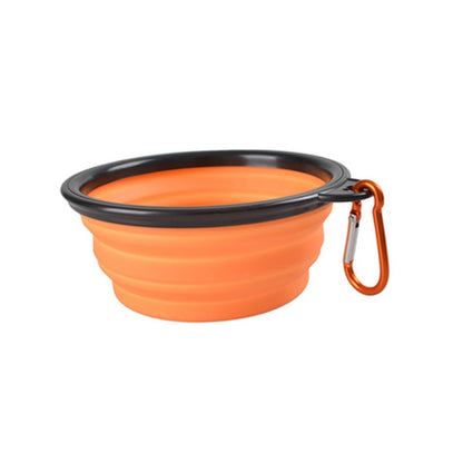 Collapsible Silicone Travel Dog Bowl