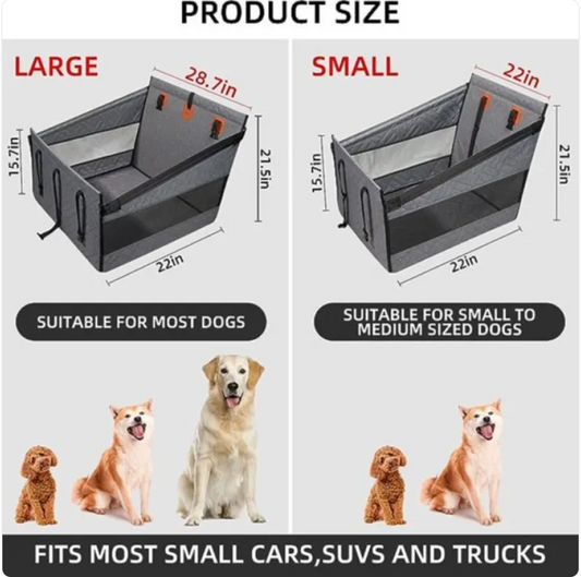 Waterproof Dog Car Travel Bed