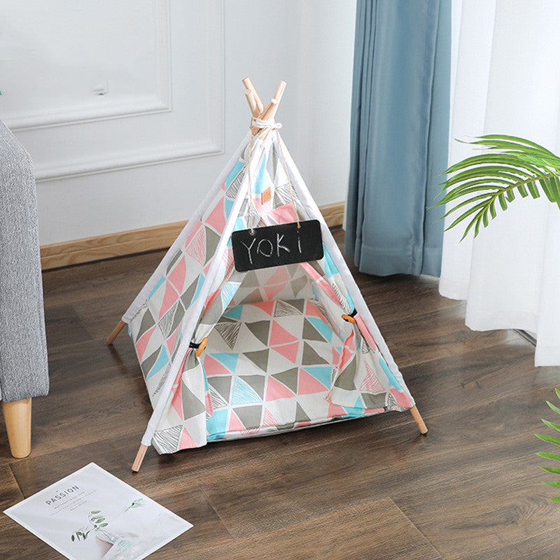 Washable Canvas Dog Tent Kennel