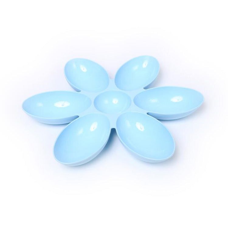 Petal-Shaped Dog Bowl Set